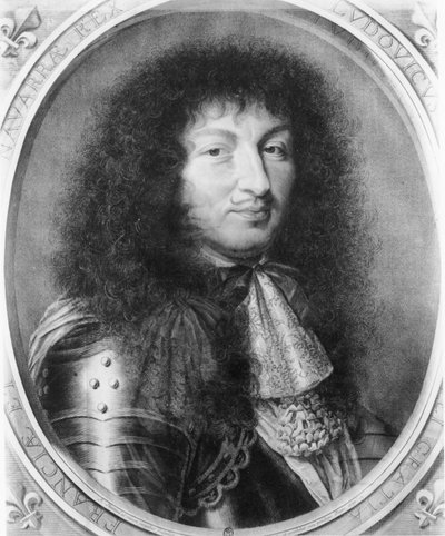 Ludwig XIV., 1676 von Robert Nanteuil